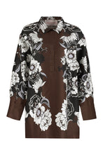 Carica l&#39;immagine nel visualizzatore di Gallery, Abito chemisier stampato
