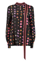 Carica l'immagine nel visualizzatore di Gallery, Blusa in seta stampata
