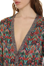 Carica l'immagine nel visualizzatore di Gallery, Cardigan in maglia lurex
