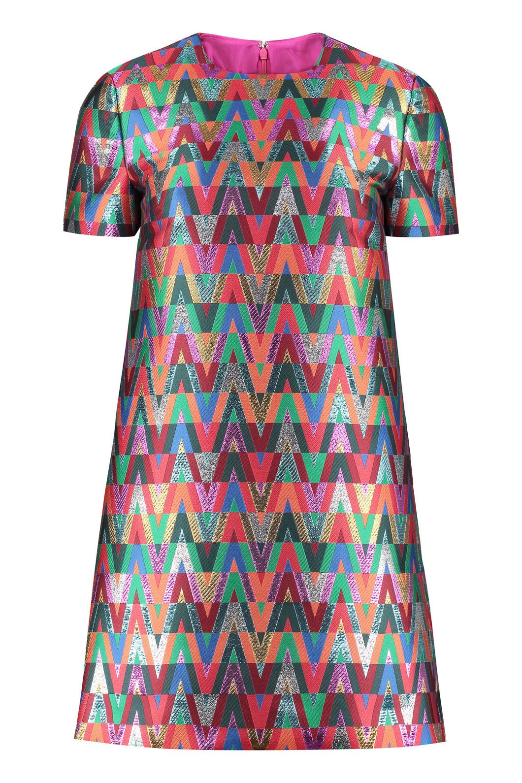 Multicolor lurex dress