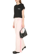 Carica l'immagine nel visualizzatore di Gallery, T-shirt crop con logo
