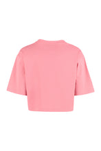 Carica l'immagine nel visualizzatore di Gallery, T-shirt crop con logo
