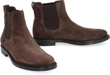 Carica l'immagine nel visualizzatore di Gallery, Chelsea boots in pelle scamosciata

