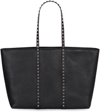 Carica l'immagine nel visualizzatore di Gallery, Borsa shopping Rockstud in pelle
