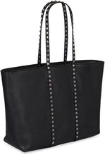 Carica l'immagine nel visualizzatore di Gallery, Borsa shopping Rockstud in pelle
