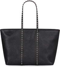 Carica l'immagine nel visualizzatore di Gallery, Borsa shopping Rockstud in pelle

