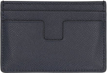 Load image into Gallery viewer, Logo detail leather card holder
