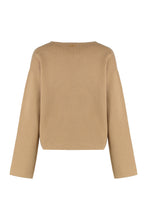 Carica l'immagine nel visualizzatore di Gallery, Pullover beige Zibello in lana e cashemire
