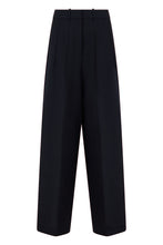 Load image into Gallery viewer, Wide pants in a wool and silk blend
