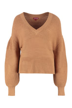 Carica l'immagine nel visualizzatore di Gallery, Maglione Rye a coste con scollo a V
