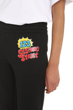 Carica l'immagine nel visualizzatore di Gallery, Track-pants in cotone stretch
