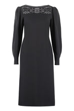 Carica l&#39;immagine nel visualizzatore di Gallery, Abito in crêpe-cady
