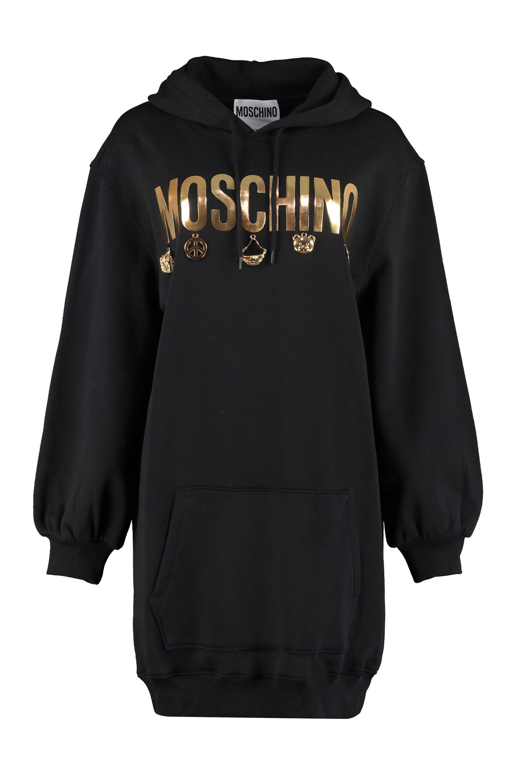 Abito in felpa con logo