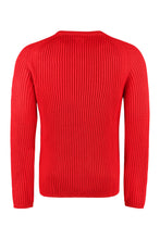 Carica l'immagine nel visualizzatore di Gallery, Maglione girocollo a coste
