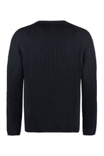 Load image into Gallery viewer, Ribbed crew-neck sweater
