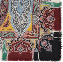 Carica l'immagine nel visualizzatore di Gallery, Scialle in cachemire stampa paisley
