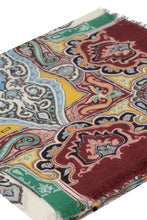 Carica l'immagine nel visualizzatore di Gallery, Scialle in cachemire stampa paisley
