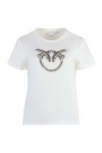 Carica l'immagine nel visualizzatore di Gallery, T-shirt girocollo Quentin con inserti decorativi
