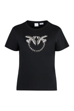 Load image into Gallery viewer, Quentin decorative inserts crew-neck t-shirt

