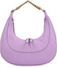 Carica l'immagine nel visualizzatore di Gallery, Mini hobo-bag Brioche in pelle

