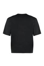 Load image into Gallery viewer, Cotton crew-neck T-shirt

