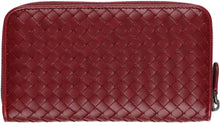 Load image into Gallery viewer, Intrecciato Nappa zip-around wallet
