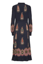 Carica l&#39;immagine nel visualizzatore di Gallery, Abito in crêpe stampato
