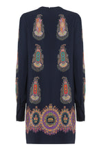 Carica l&#39;immagine nel visualizzatore di Gallery, Abito in crêpe stampato
