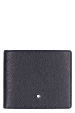 Load image into Gallery viewer, Leather flap-over wallet
