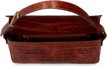 Carica l'immagine nel visualizzatore di Gallery, Borsa Tommy in pelle stampa coccodrillo
