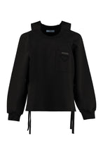 Load image into Gallery viewer, Cotton crew-neck sweatshirt
