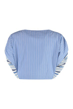 Carica l'immagine nel visualizzatore di Gallery, Blusa Heart in cotone a righe
