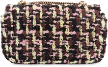 Carica l'immagine nel visualizzatore di Gallery, Borsa a spalla Kira in tweed
