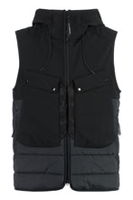 Carica l'immagine nel visualizzatore di Gallery, Gilet imbottito C.P. Shell-R Mixed con chiusura a zip
