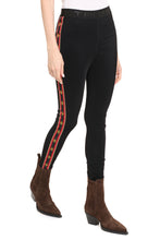 Carica l'immagine nel visualizzatore di Gallery, Leggings con bande laterali a contrasto
