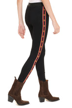 Carica l'immagine nel visualizzatore di Gallery, Leggings con bande laterali a contrasto
