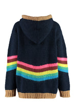 Carica l'immagine nel visualizzatore di Gallery, Felpa in maglia con cappuccio
