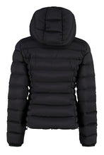 Carica l'immagine nel visualizzatore di Gallery, Piumino full-zip Herbe con cappuccio
