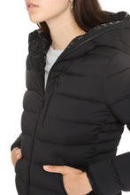 Carica l'immagine nel visualizzatore di Gallery, Piumino full-zip Herbe con cappuccio
