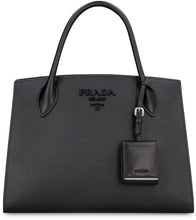 Carica l'immagine nel visualizzatore di Gallery, Borsa Prada Monochrome in pelle saffiano
