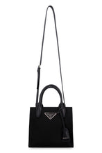 Carica l'immagine nel visualizzatore di Gallery, Mini-bag in nylon e pelle
