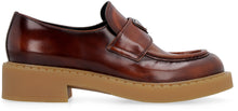 Load image into Gallery viewer, Brushed leather loafers
