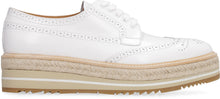 Carica l'immagine nel visualizzatore di Gallery, Stringate in pelle con platform
