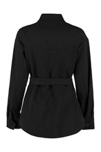 Carica l'immagine nel visualizzatore di Gallery, Giacca camicia in viscosa stretch
