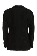 Load image into Gallery viewer, Jacquard single-breasted blazer
