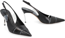 Carica l'immagine nel visualizzatore di Gallery, Sandali slingback Superblade in pelle e PVC
