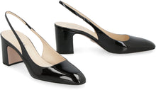 Load image into Gallery viewer, Patent leather slingback pumps
