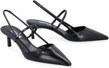 Load image into Gallery viewer, Leather slingback pumps
