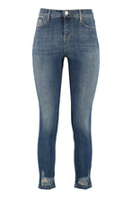 Carica l'immagine nel visualizzatore di Gallery, Cropped jeans skinny fit
