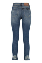 Carica l'immagine nel visualizzatore di Gallery, Cropped jeans skinny fit
